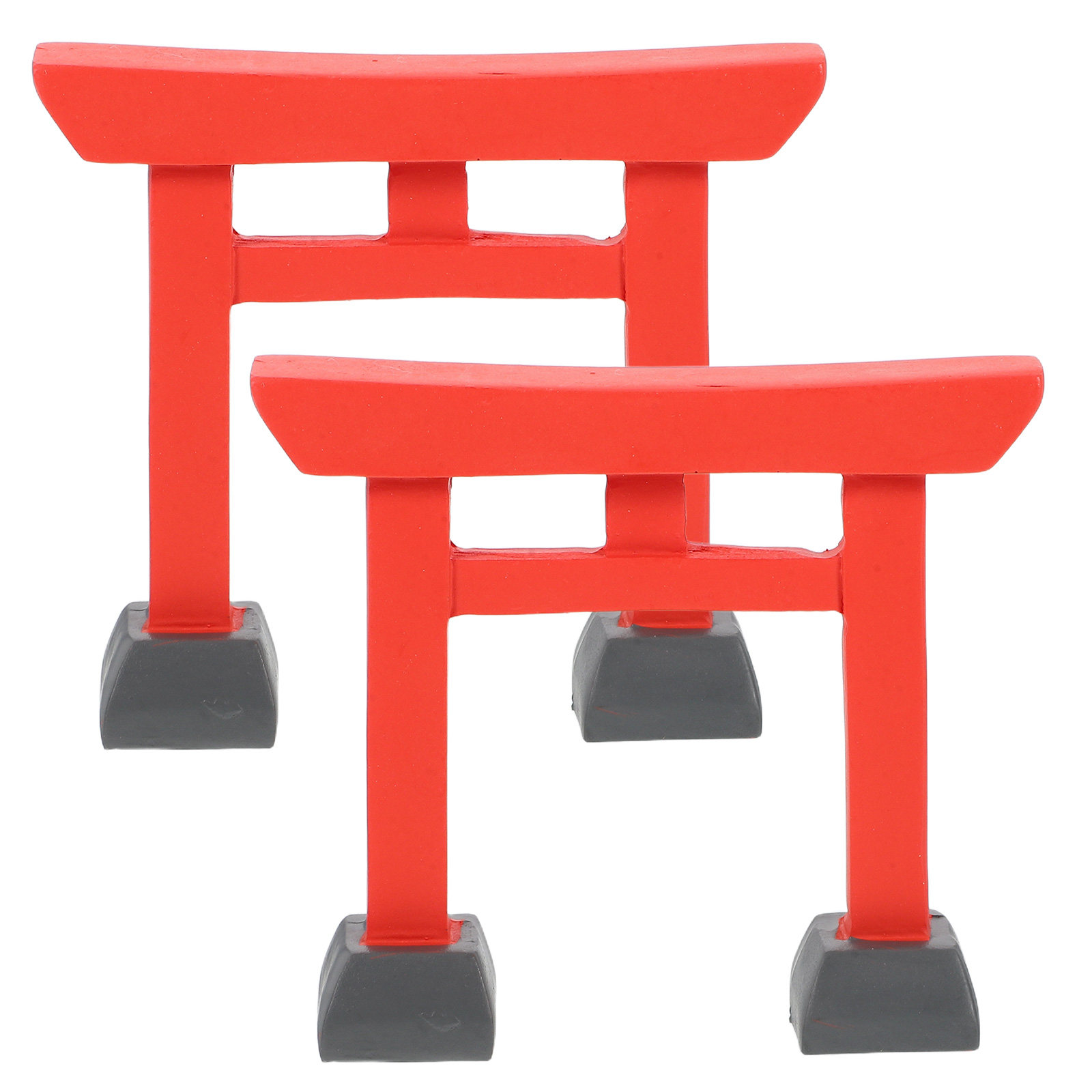 Japanese Garden Bonsai - 2Pcs Resin Mini Japanese Torii Gate
