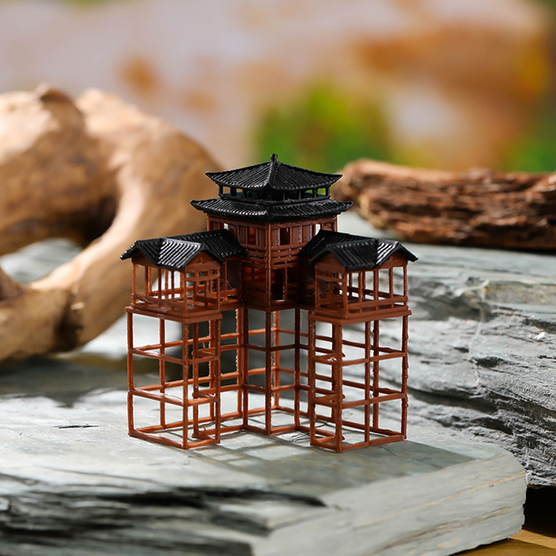 Ancient Building Model Miniatu - Japanese Garden Bonsai 评论和价格
