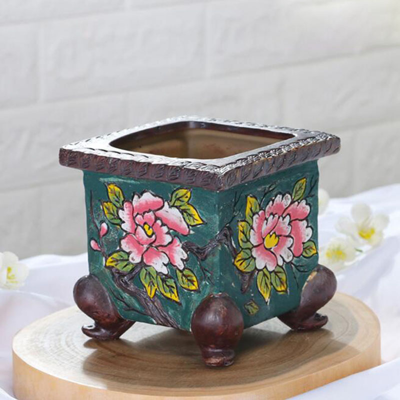 Korean Style Handpainted Flora - Japanese Garden Bonsai 评论和价格