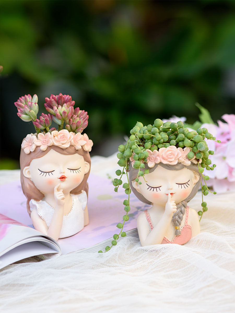 Fairy Succulents Planters Flow - Japanese Garden Bonsai 评论和价格