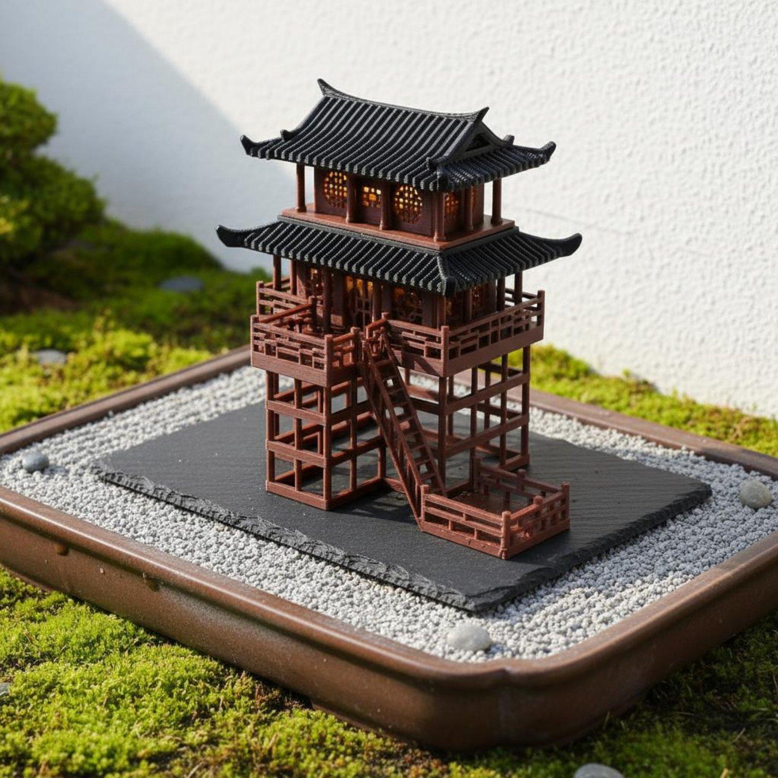 Bonsai House Tabletop Plastic  - Japanese Garden Bonsai 评论和价格